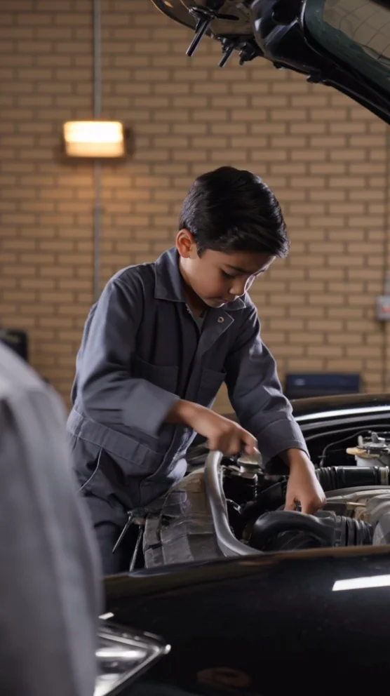 Part 2 : The Dirty Boy They Tried to Stop… Until the Engine Roared to Life